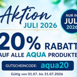 Schumann 7,83 Aqua AKTION - Gutscheincode: aqua20